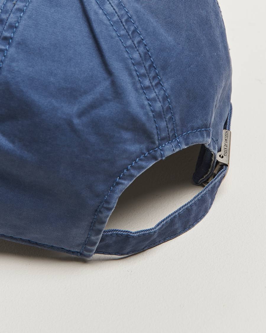 Herre | Hatter og capser | Tiger of Sweden | Hent Washed Logo Cap Bering Sea