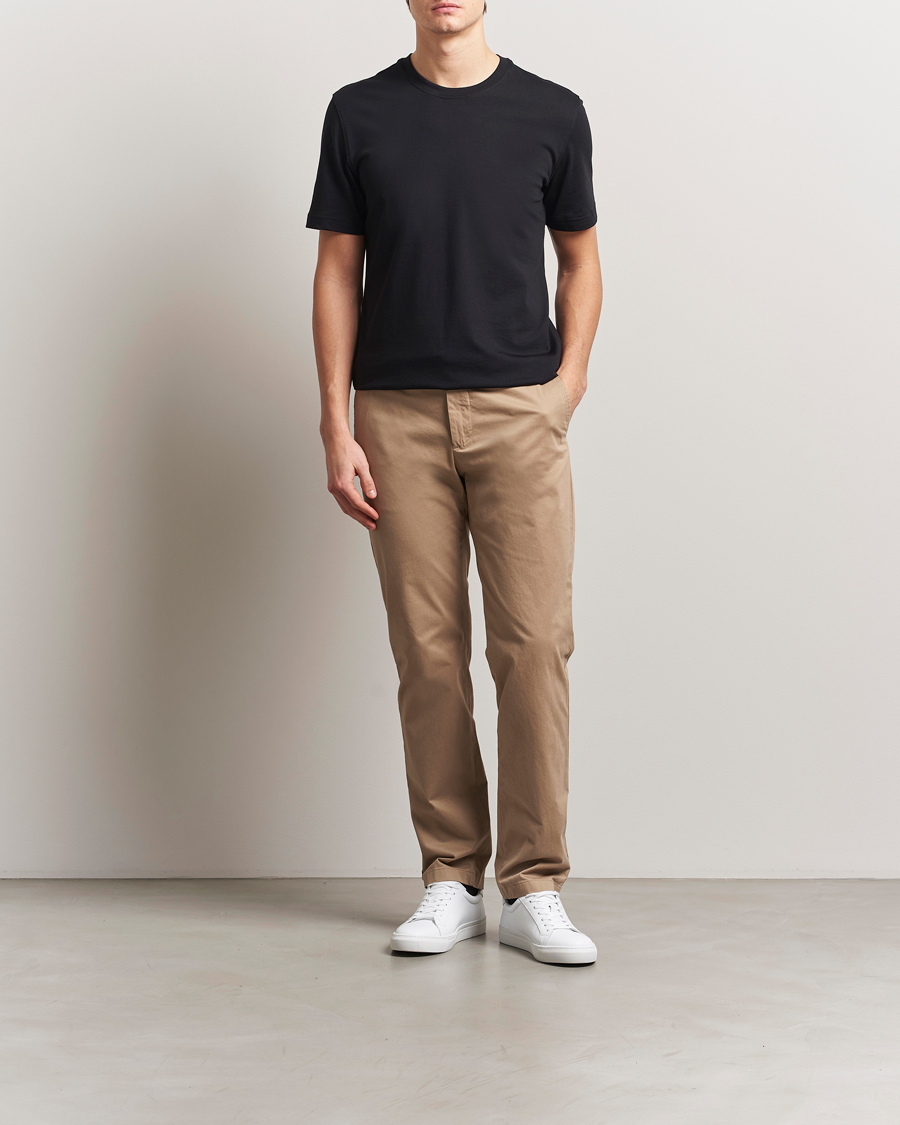 Herre | Bukser | J.Lindeberg | Ched Cloud Satin Pants Batique Khaki