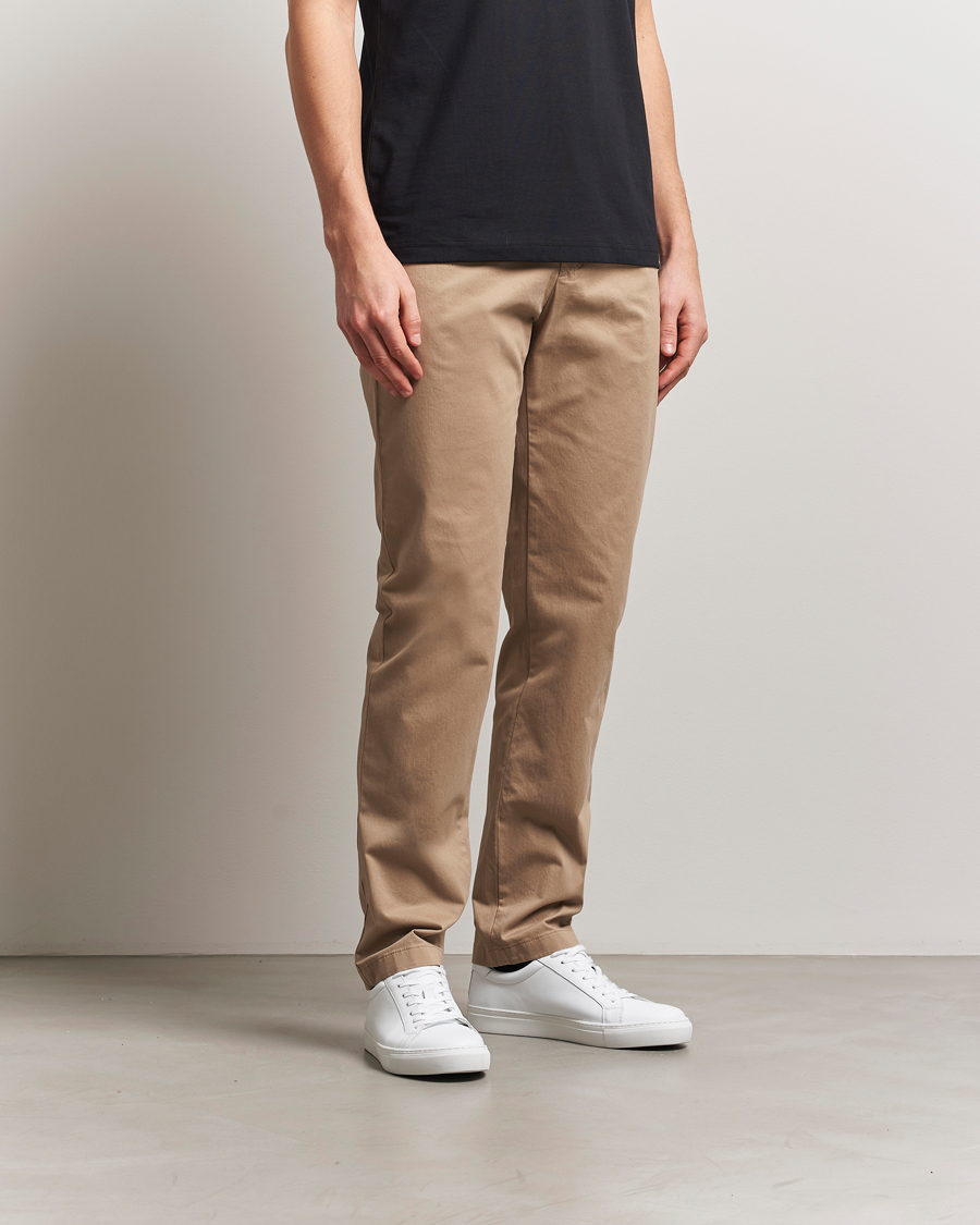 Herre | Bukser | J.Lindeberg | Ched Cloud Satin Pants Batique Khaki
