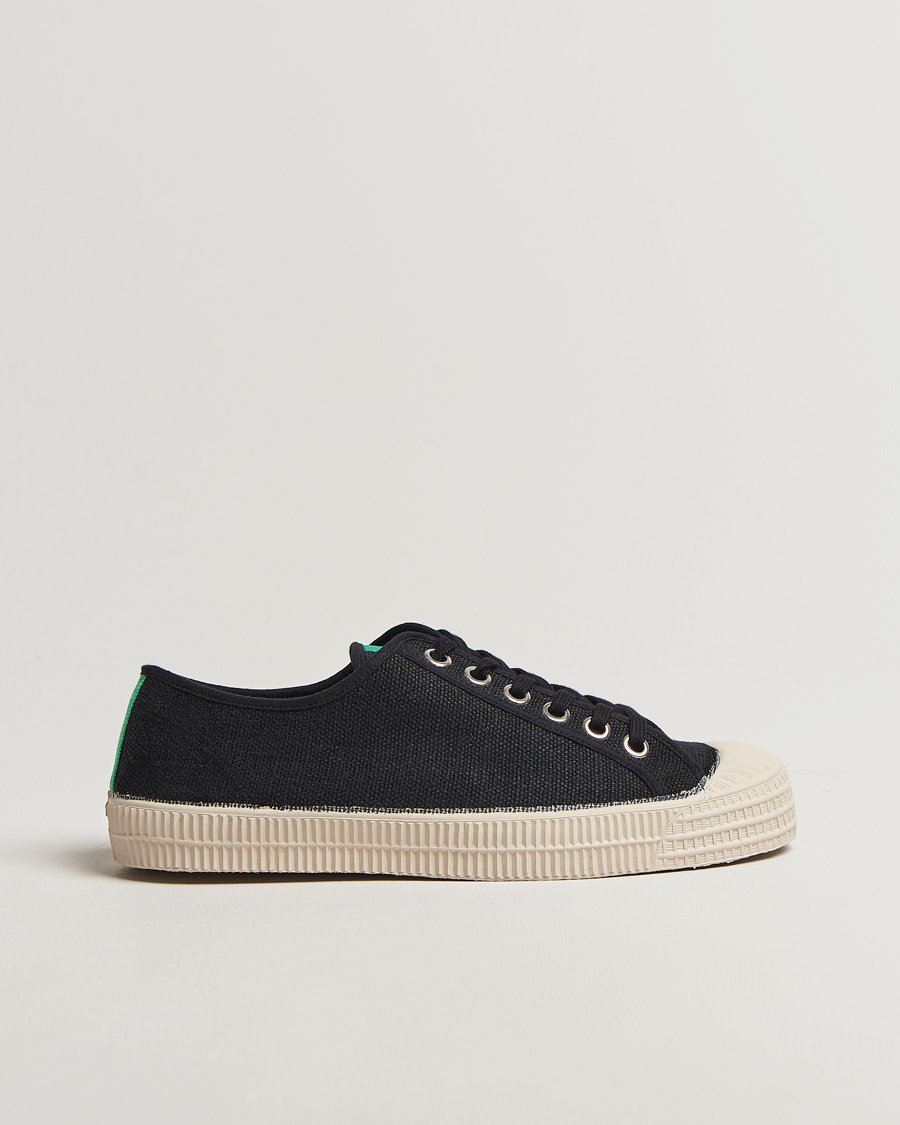 Herre | Sneakers | Novesta | Star Master Hemp Sneaker Black