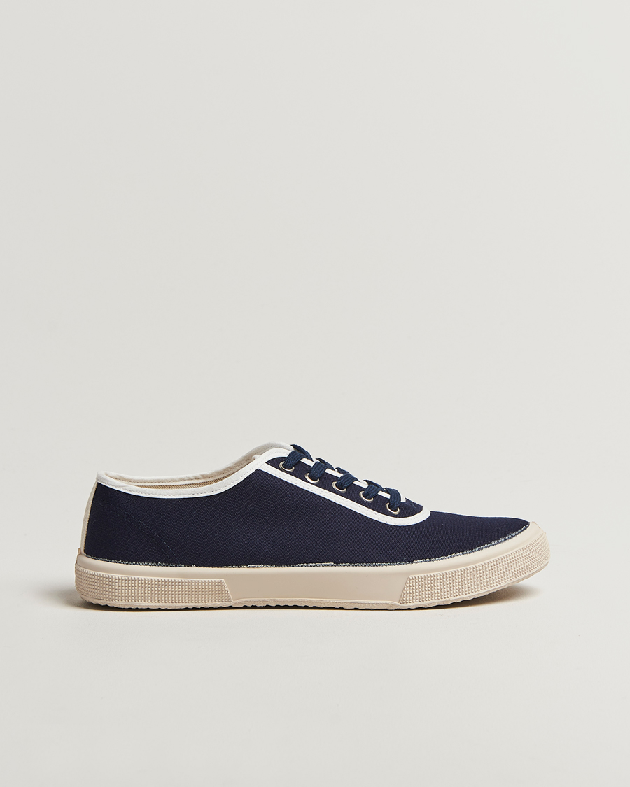 Herre | Sneakers | Novesta | Cotton Deck Shoe Navy