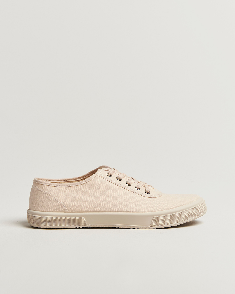 Herre | Sneakers | Novesta | Cotton Deck Shoe All Ivory