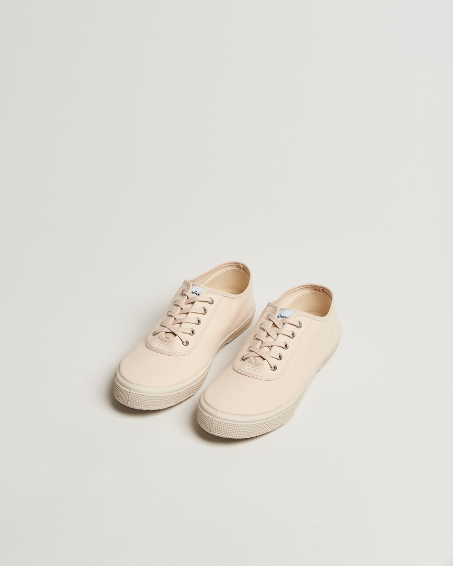 Herre | Sneakers | Novesta | Cotton Deck Shoe All Ivory