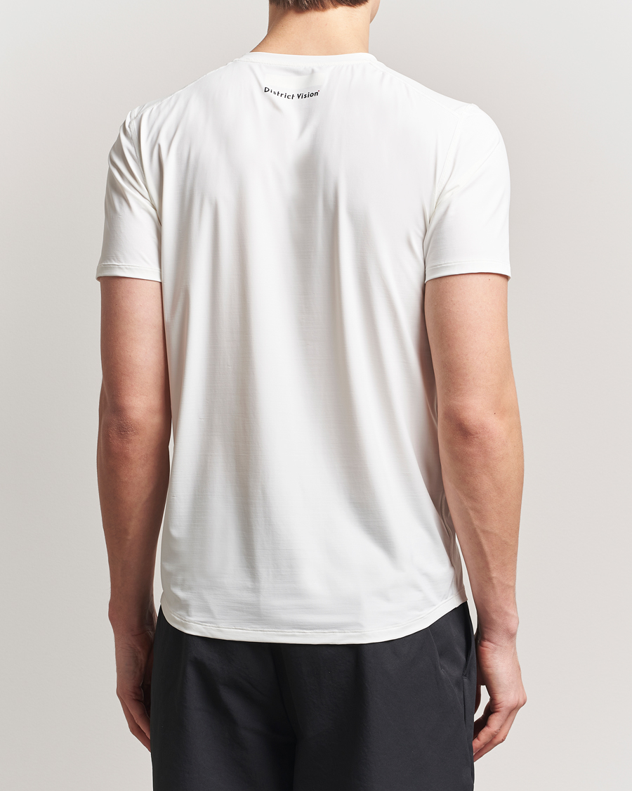 Herre | T-Shirts | District Vision | Lightweight Short Sleeve T-Shirt Lunar White