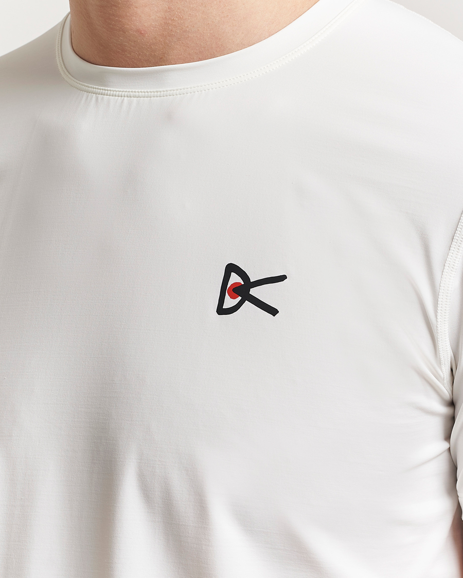 Herre | T-Shirts | District Vision | Lightweight Short Sleeve T-Shirt Lunar White