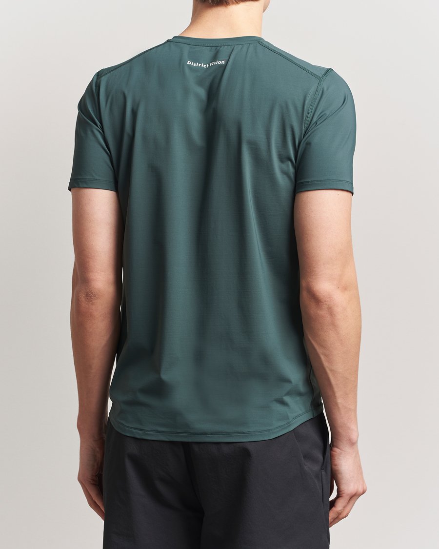 Herre | T-Shirts | District Vision | Lightweight Short Sleeve T-Shirt Spruce