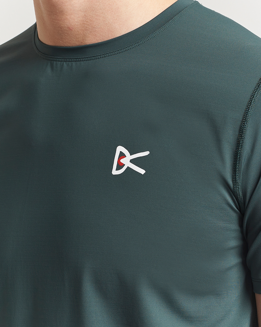 Herre | T-Shirts | District Vision | Lightweight Short Sleeve T-Shirt Spruce