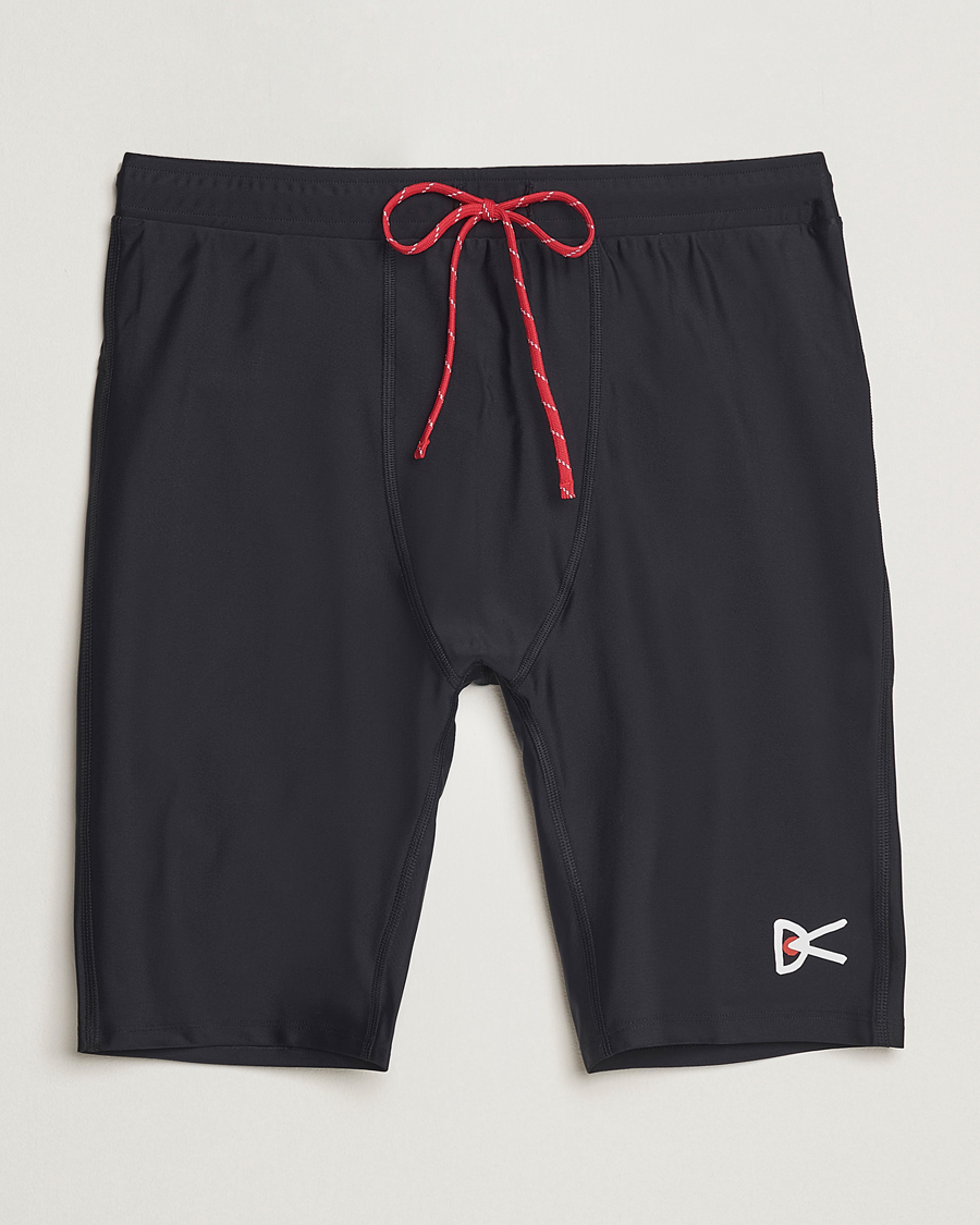 Herre | Shorts | District Vision | 9 Inch Recycled Half Tights Black