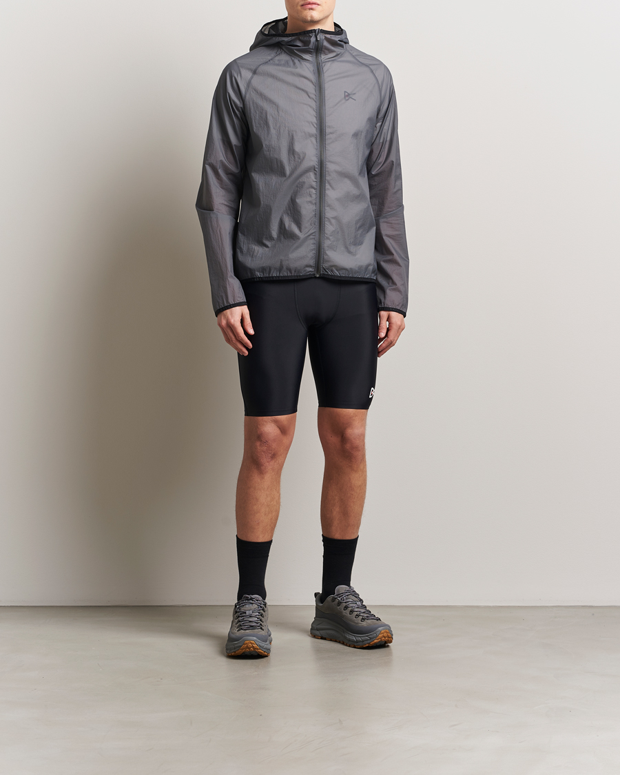Herre | Shorts | District Vision | 9 Inch Recycled Half Tights Black