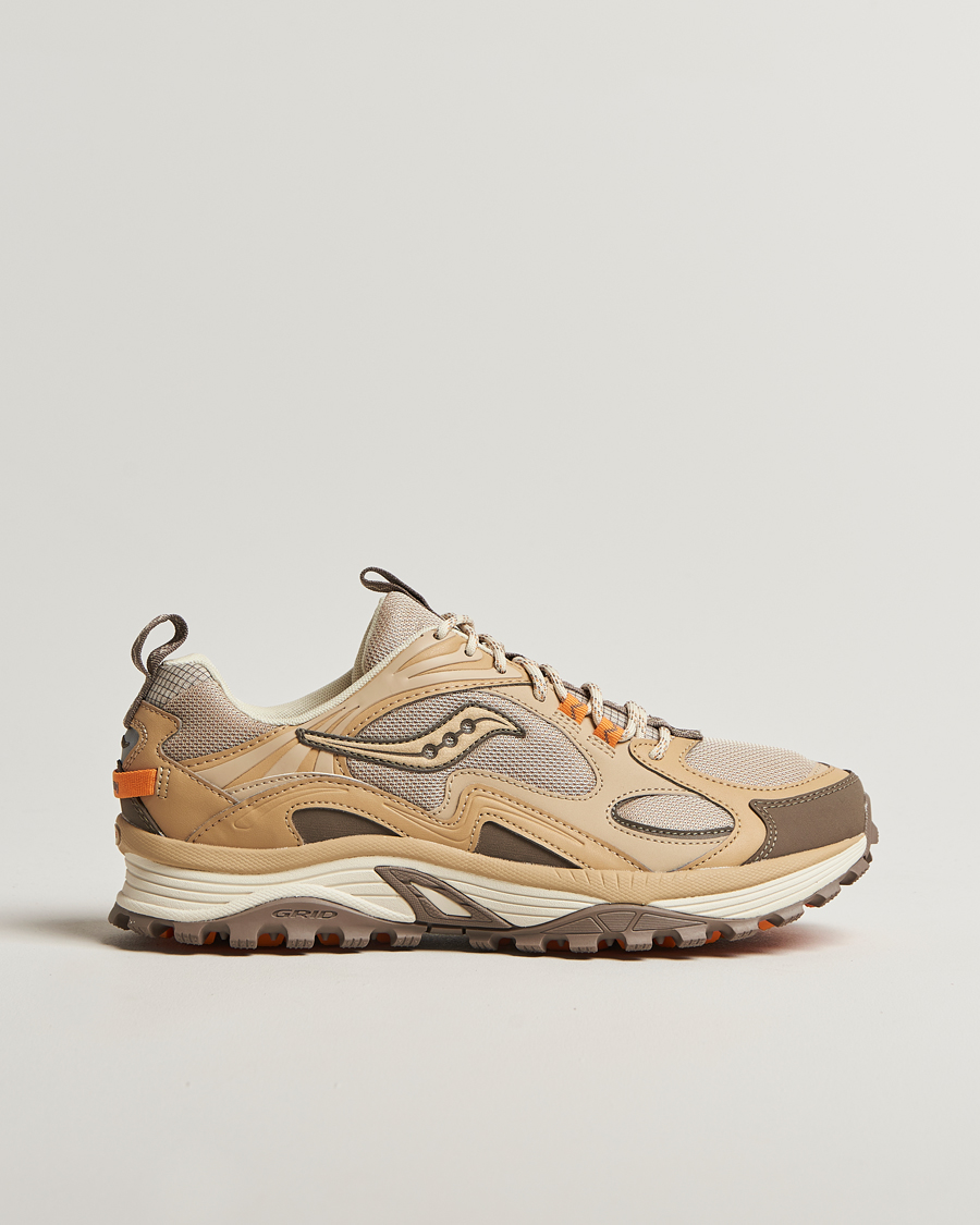 Herre | Sneakers | Saucony | Grid Aura X Trail Sneaker Whey/Orange