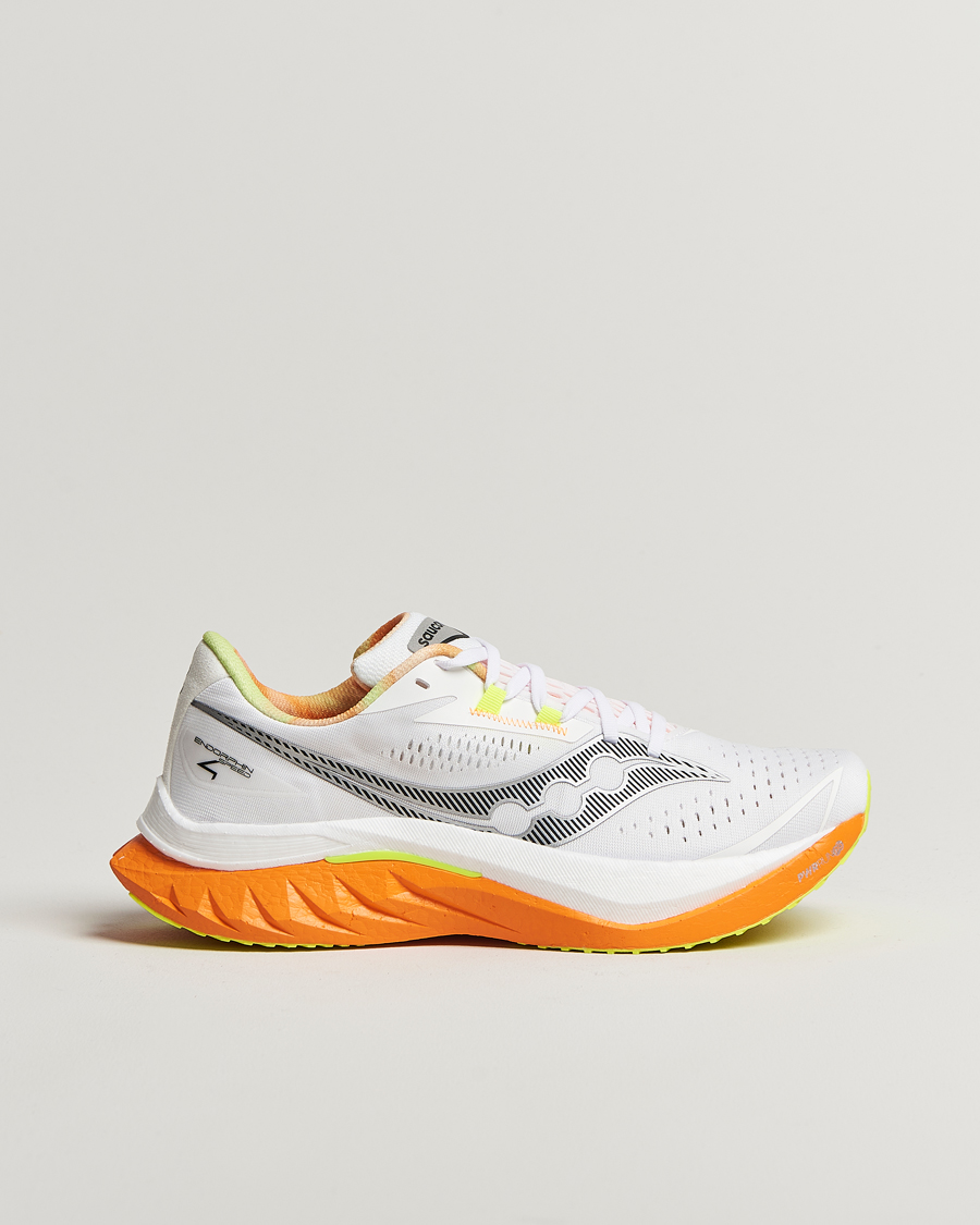 Herre | Sneakers | Saucony | Endorphin Speed 4 White/Peel