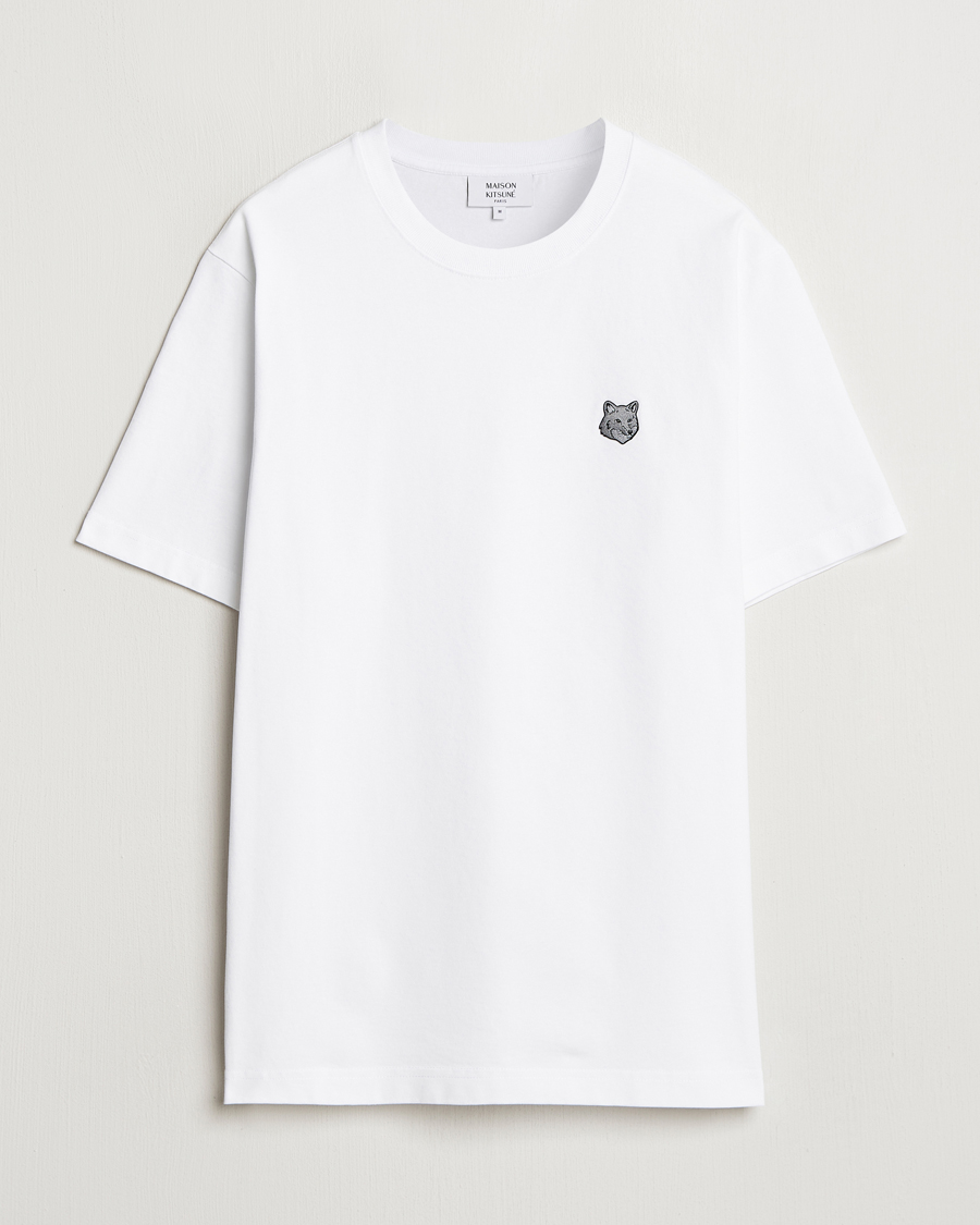 Herre | T-Shirts | Maison Kitsuné | Bold Fox Head T-Shirt White