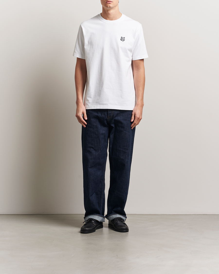 Herre | T-Shirts | Maison Kitsuné | Bold Fox Head T-Shirt White