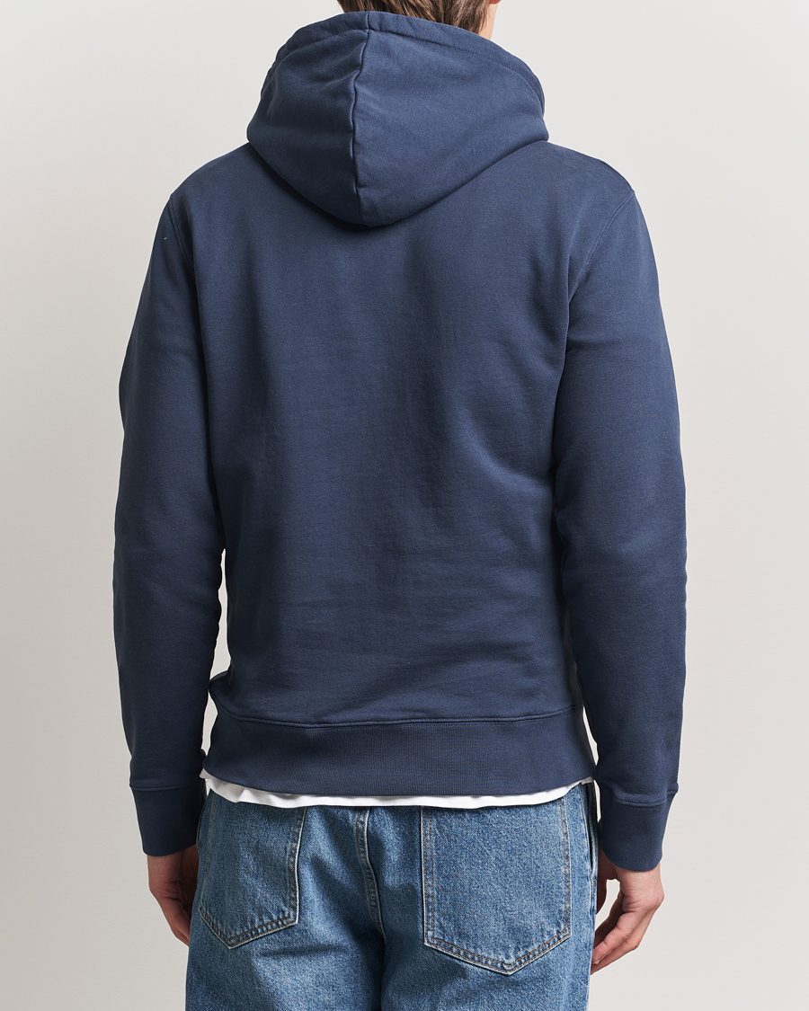 Herre | Gensere | Maison Kitsuné | Chillax Hoodie Ink Blue