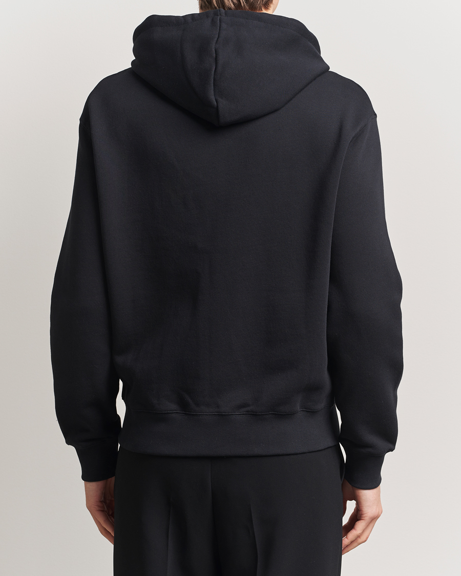 Herre | Gensere | Maison Kitsuné | Tonal Fox Head Full Zip Hoodie Black