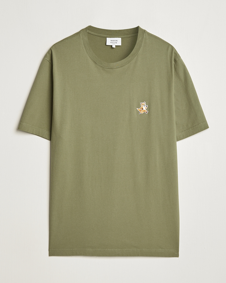 Herre | T-Shirts | Maison Kitsuné | Speedy Fox T-Shirt Bay Leaf