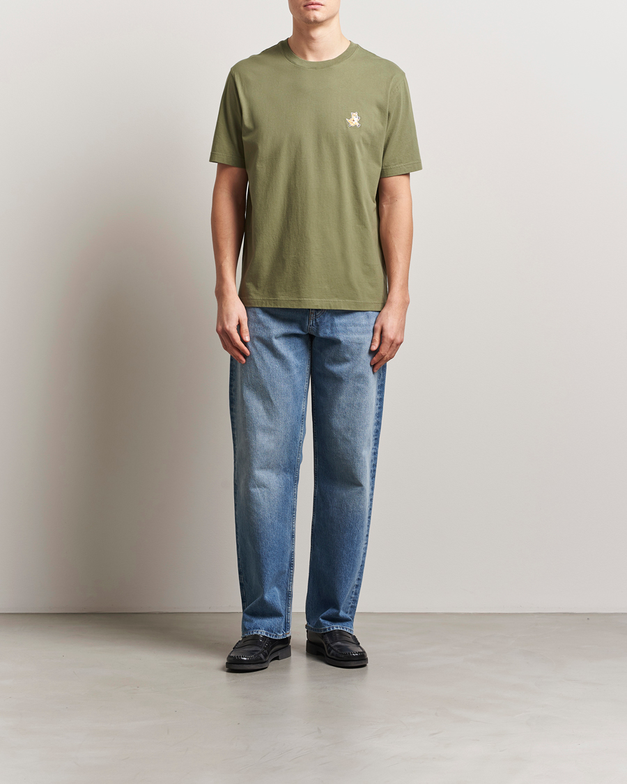 Herre | T-Shirts | Maison Kitsuné | Speedy Fox T-Shirt Bay Leaf