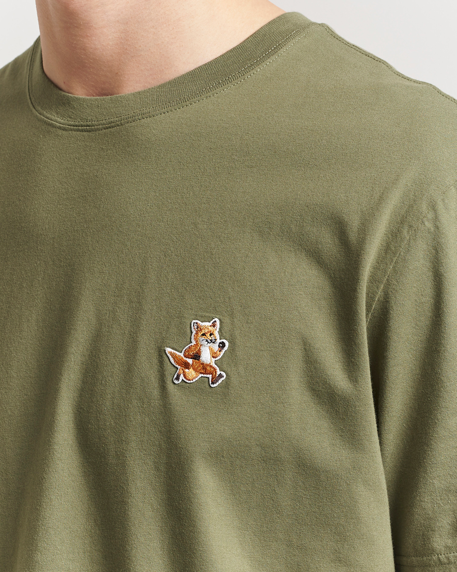 Herre | T-Shirts | Maison Kitsuné | Speedy Fox T-Shirt Bay Leaf