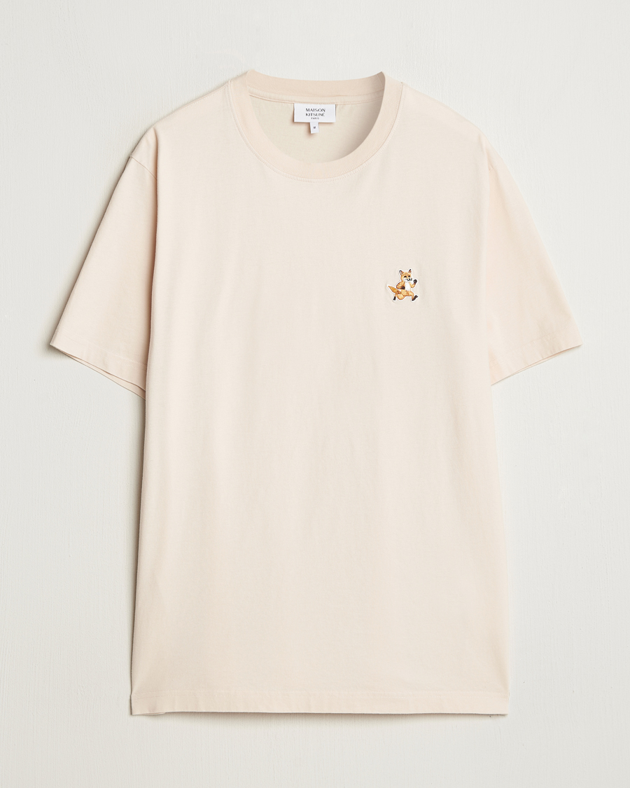 Herre | T-Shirts | Maison Kitsuné | Speedy Fox T-Shirt Warm Stone