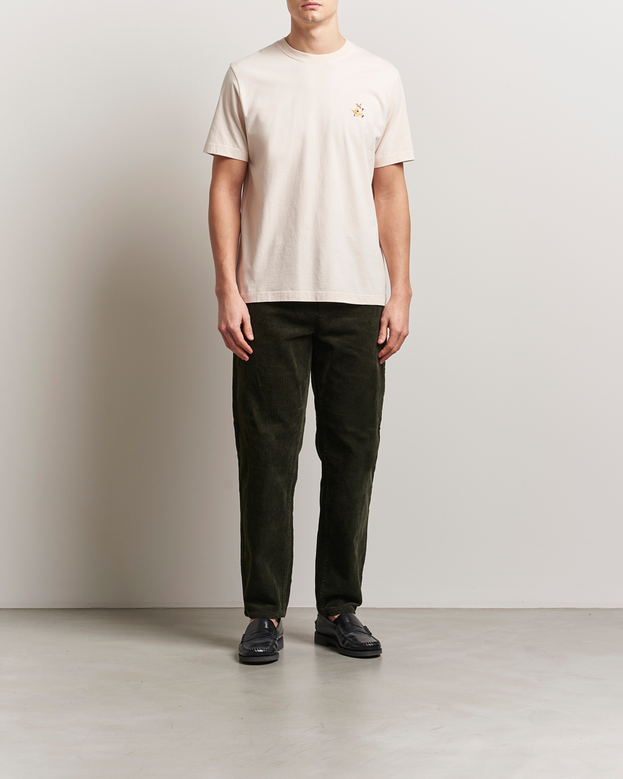 Herre | T-Shirts | Maison Kitsuné | Speedy Fox T-Shirt Warm Stone