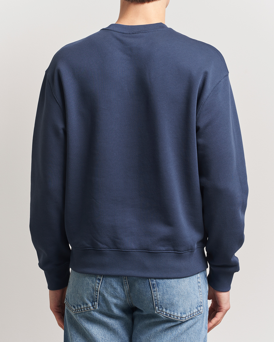 Herre | Gensere | Maison Kitsuné | Speedy Fox Sweatshirt Ink Blue