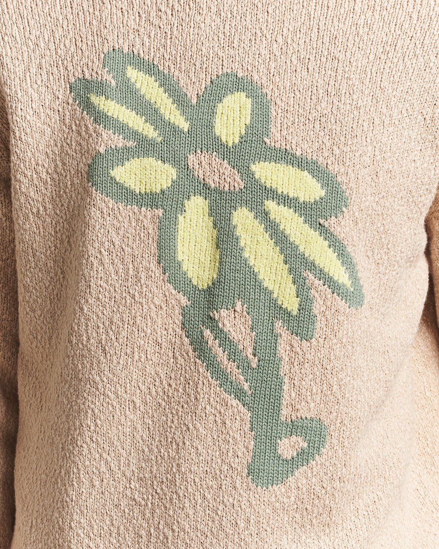 Herre | Gensere | Maison Kitsuné | Abstract Daisy Sweater Dune