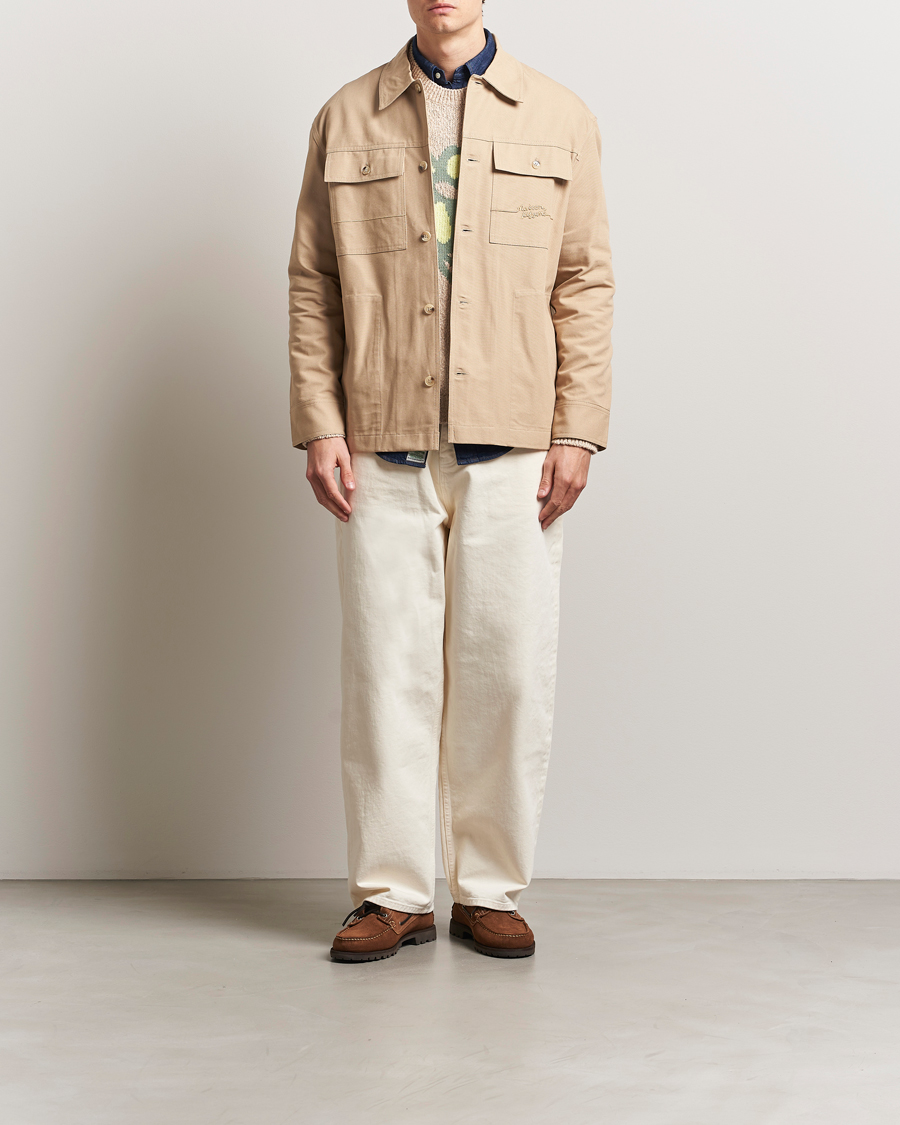 Herre | Skjorter | Maison Kitsuné | Workwear Overshirt Cork
