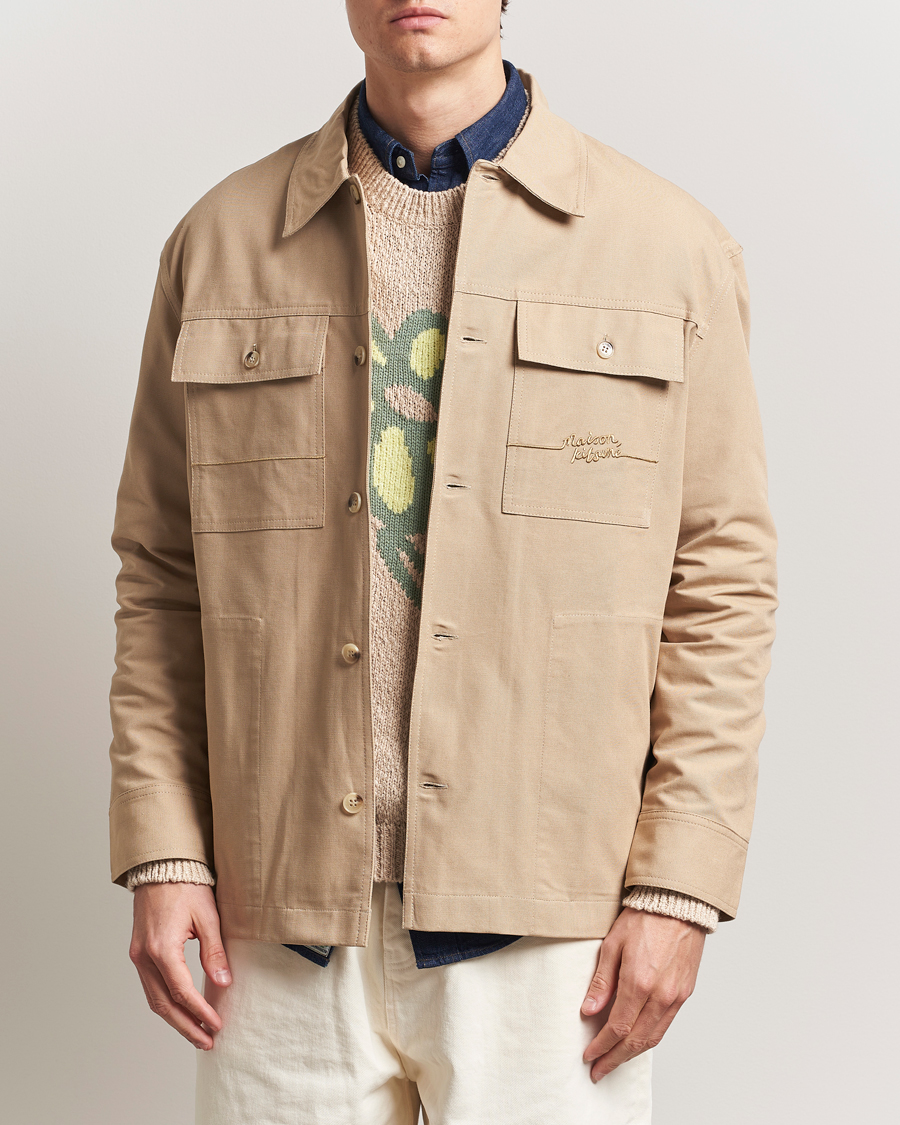 Herre | Skjorter | Maison Kitsuné | Workwear Overshirt Cork