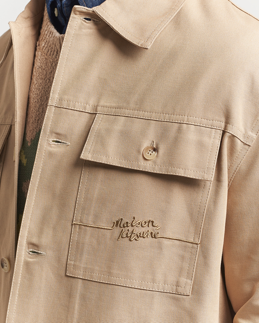 Herre | Skjorter | Maison Kitsuné | Workwear Overshirt Cork