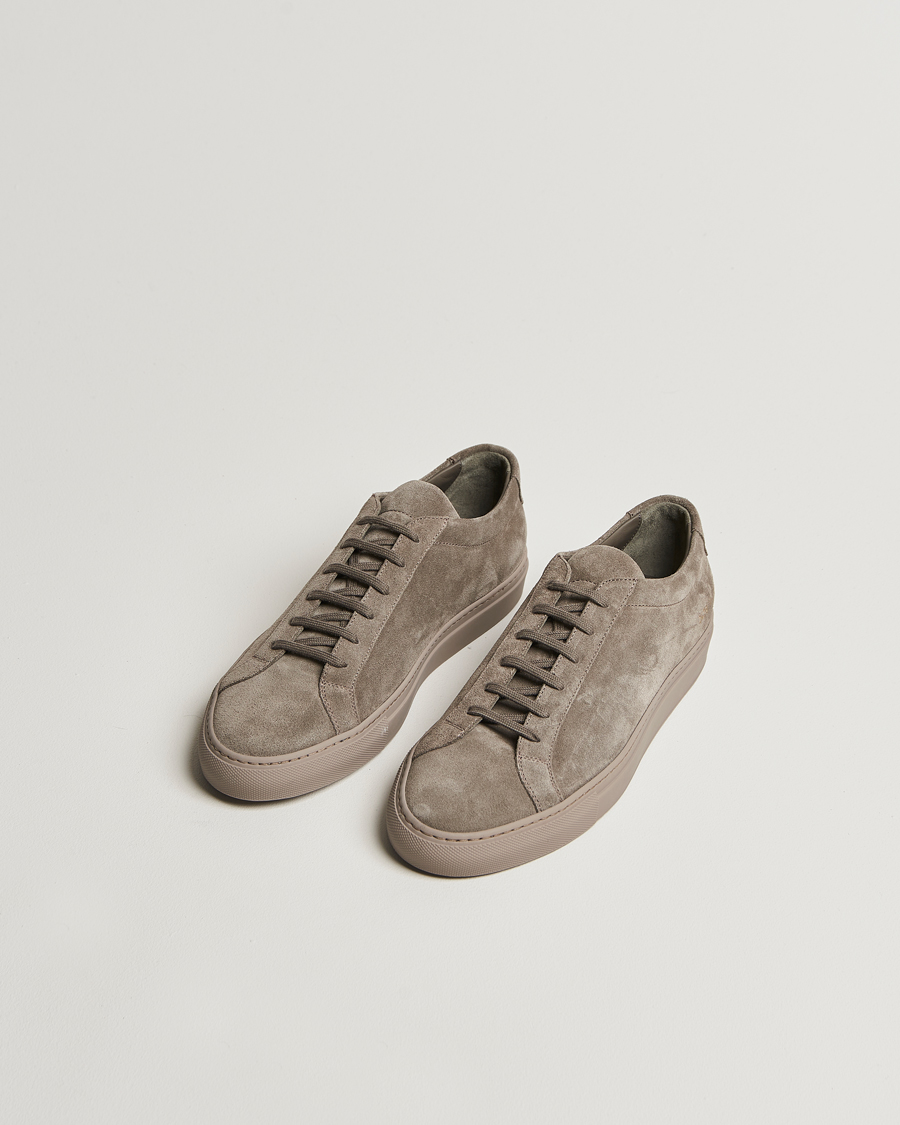 Herre | Sneakers | Common Projects | Original Achilles Suede Sneaker Taupe