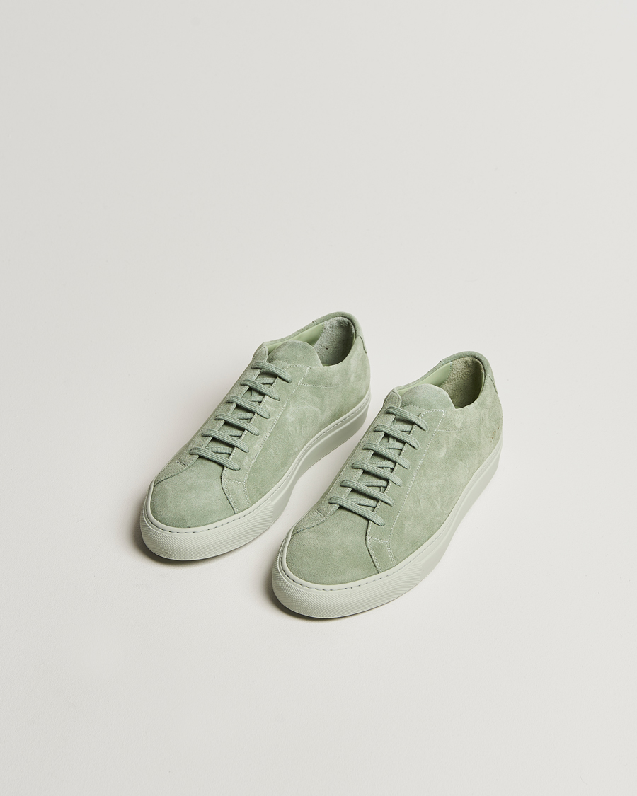 Herre | Sneakers | Common Projects | Original Achilles Suede Sneaker Salvia Green