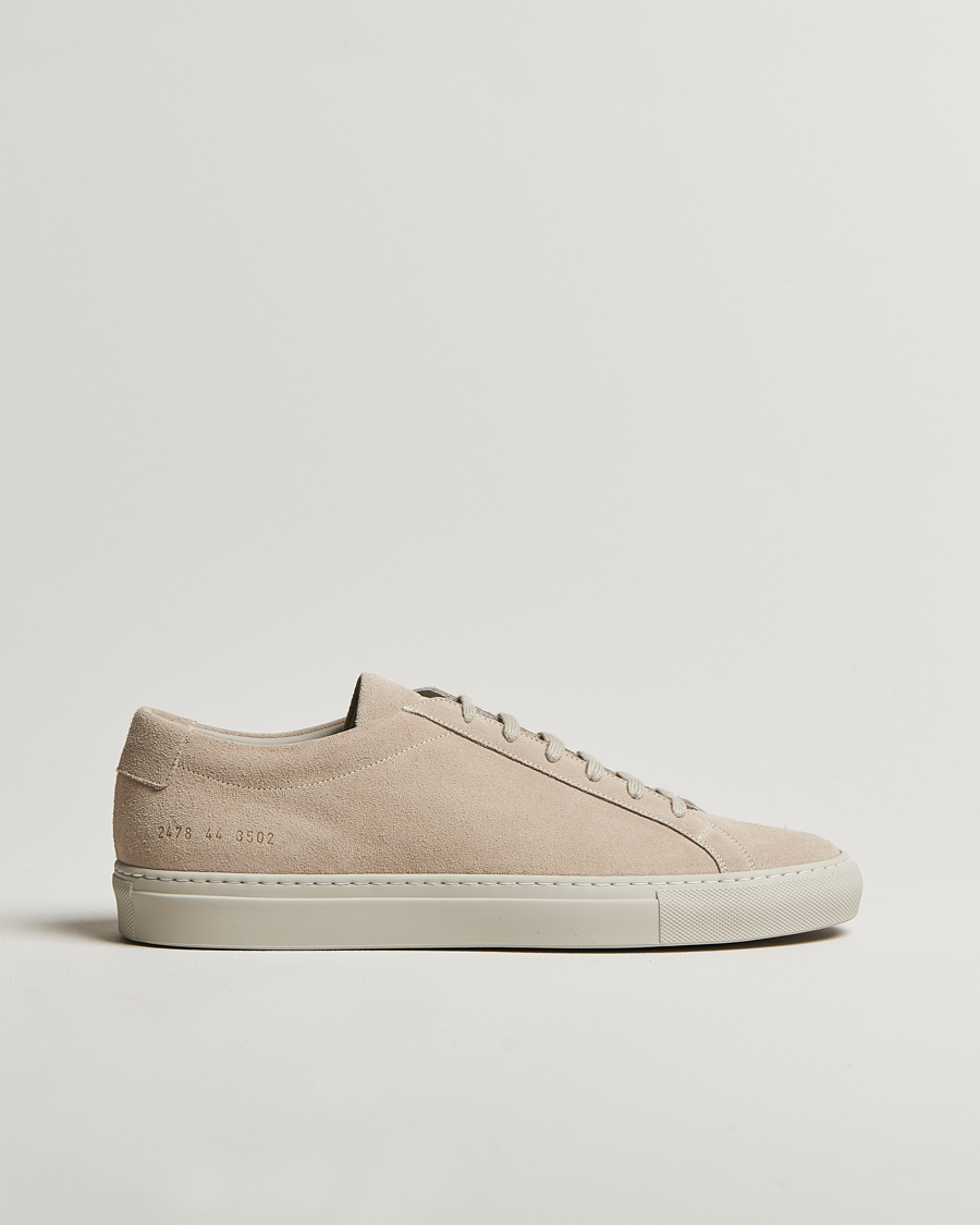 Herre | Sneakers | Common Projects | Original Achilles Suede Sneaker Beige