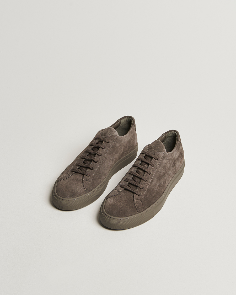 Herre | Sneakers | Common Projects | Original Achilles Suede Sneaker Clay
