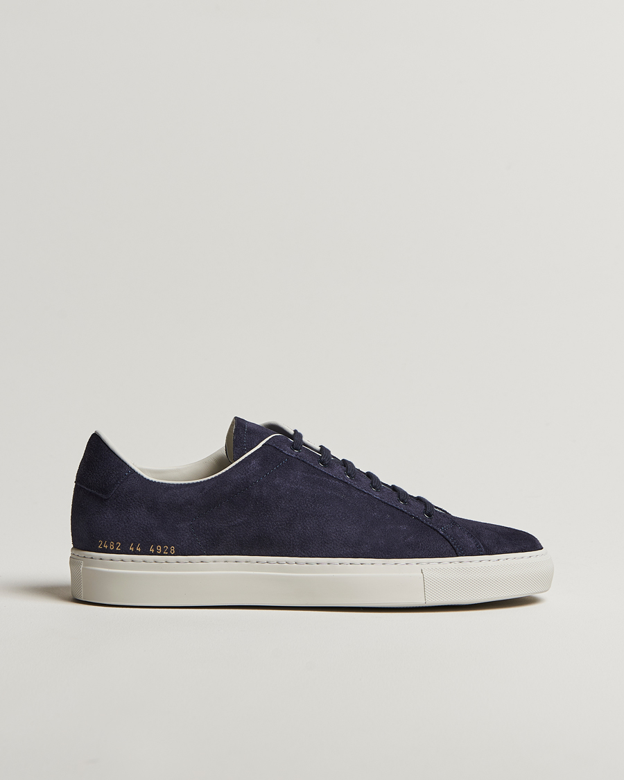 Herre | Sneakers | Common Projects | Retro Suede Sneaker Navy