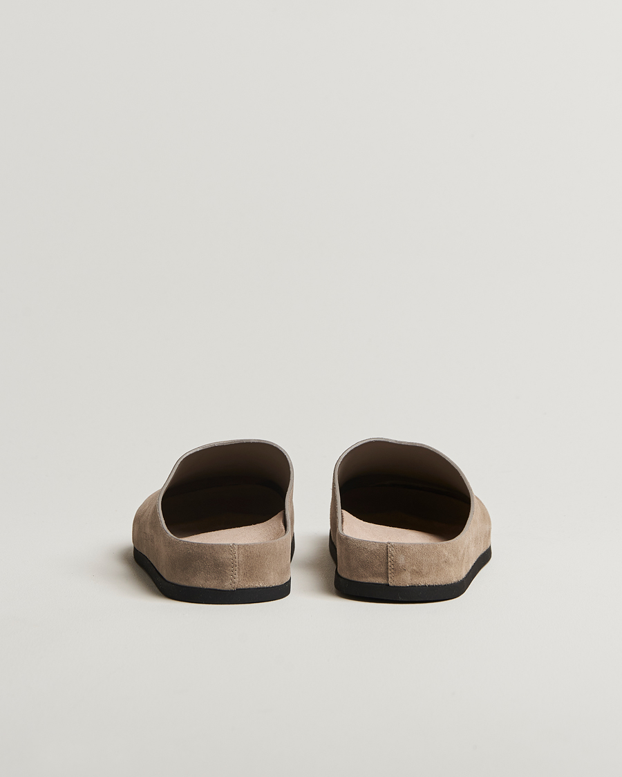 Herre | Sandaler og tøfler | Common Projects | Suede Clog Taupe