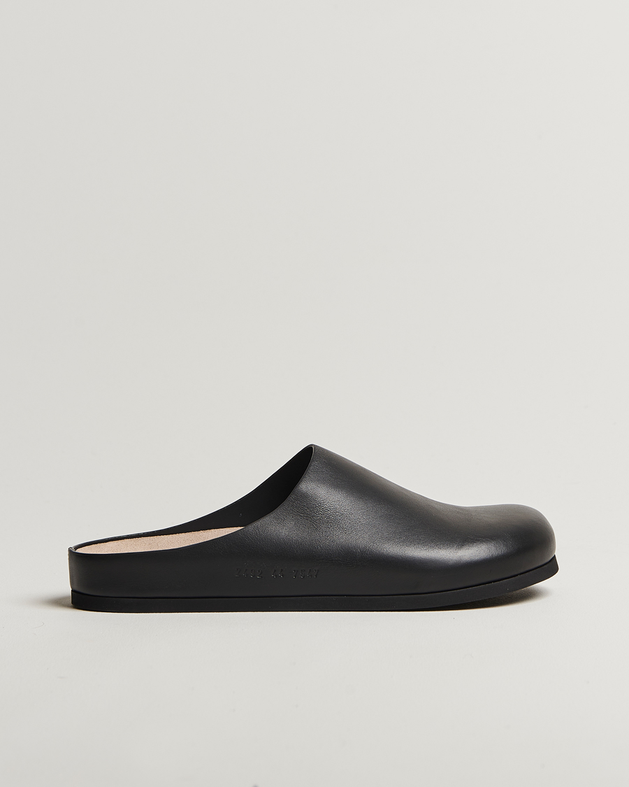 Herre | Sandaler og tøfler | Common Projects | Leather Clog Black