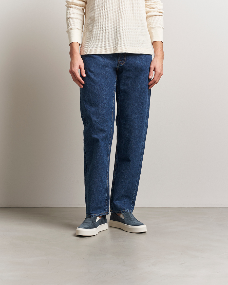 Herre | Sneakers | Common Projects | Suede Slip On Sneaker Navy