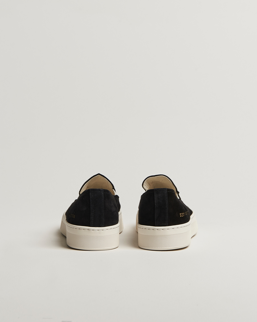 Herre | Sneakers | Common Projects | Suede Slip On Sneaker Black