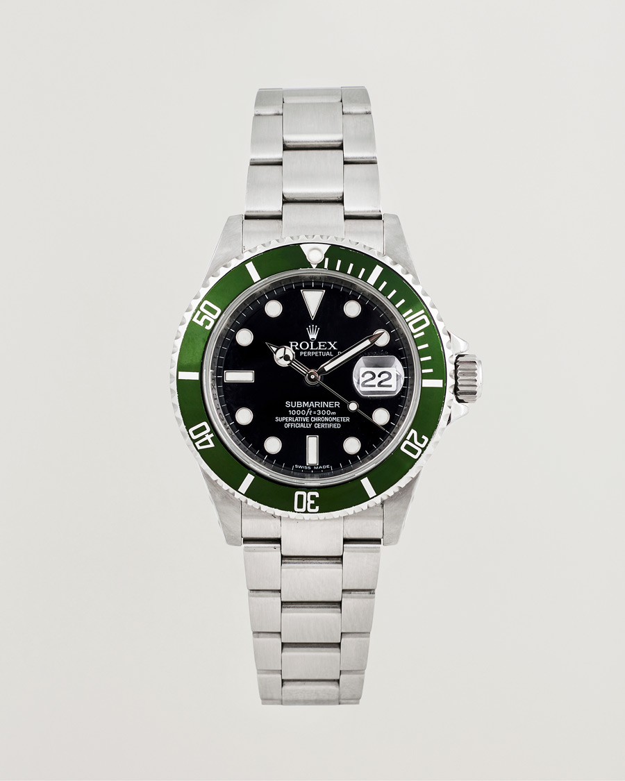Herre | Rolex Pre-Owned Submariner Date Kermit | Rolex Pre-Owned | Submariner Date Kermit