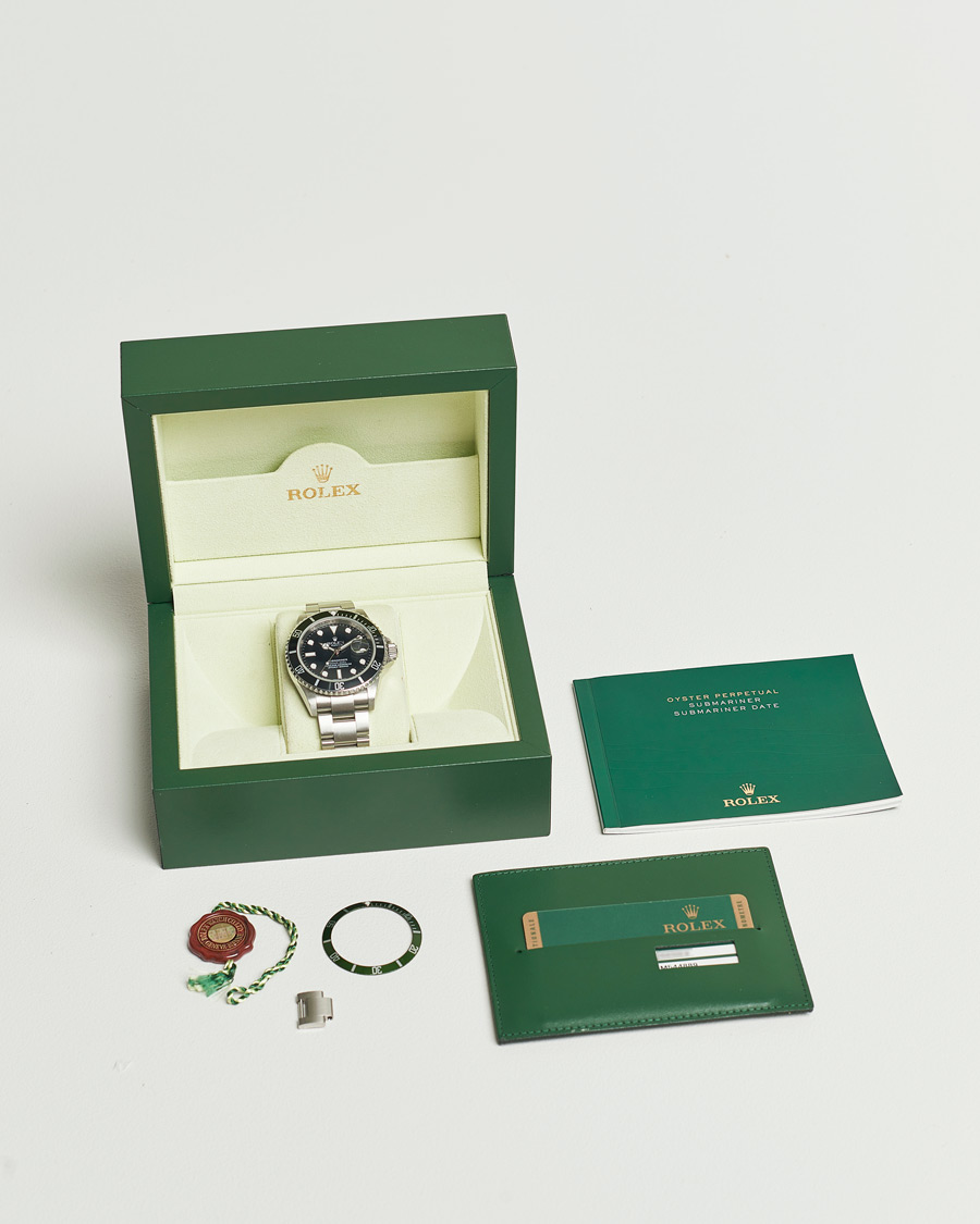 Herre | Rolex Pre-Owned Submariner Date Kermit | Rolex Pre-Owned | Submariner Date Kermit
