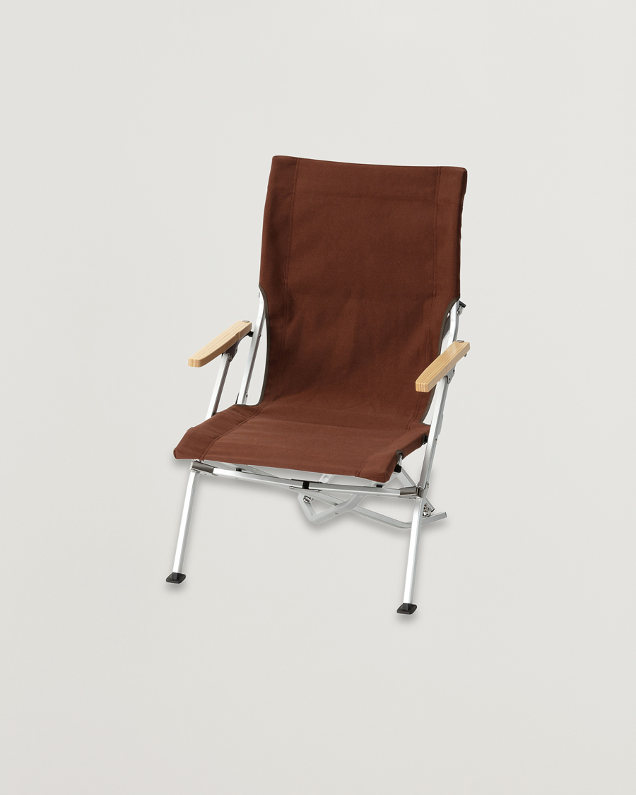 Herre | Outdoor living | Snow Peak | Low Beach Chair Brown
