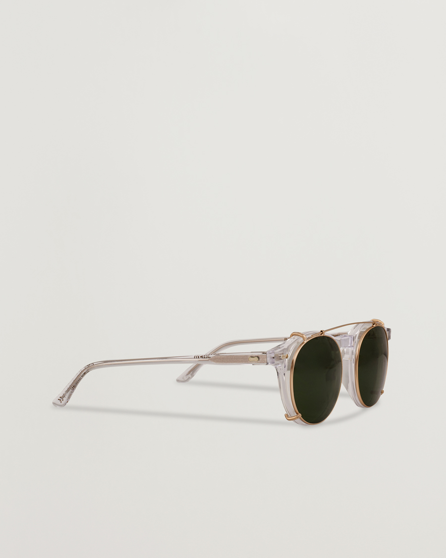 Herre | TBD Eyewear Clip-ons Gold/Bottle Green | TBD Eyewear | Clip-ons Gold/Bottle Green