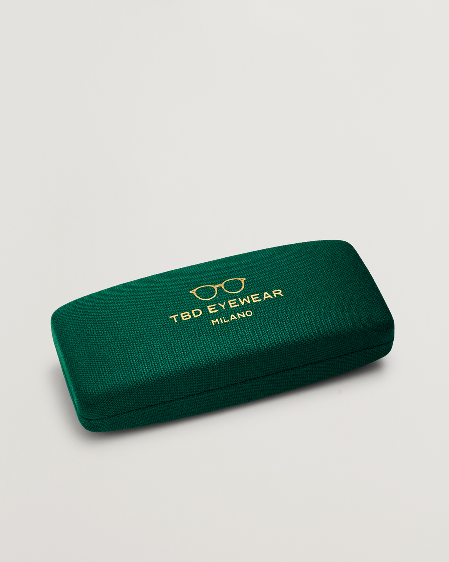 Herre | TBD Eyewear Clip-ons Gold/Bottle Green | TBD Eyewear | Clip-ons Gold/Bottle Green