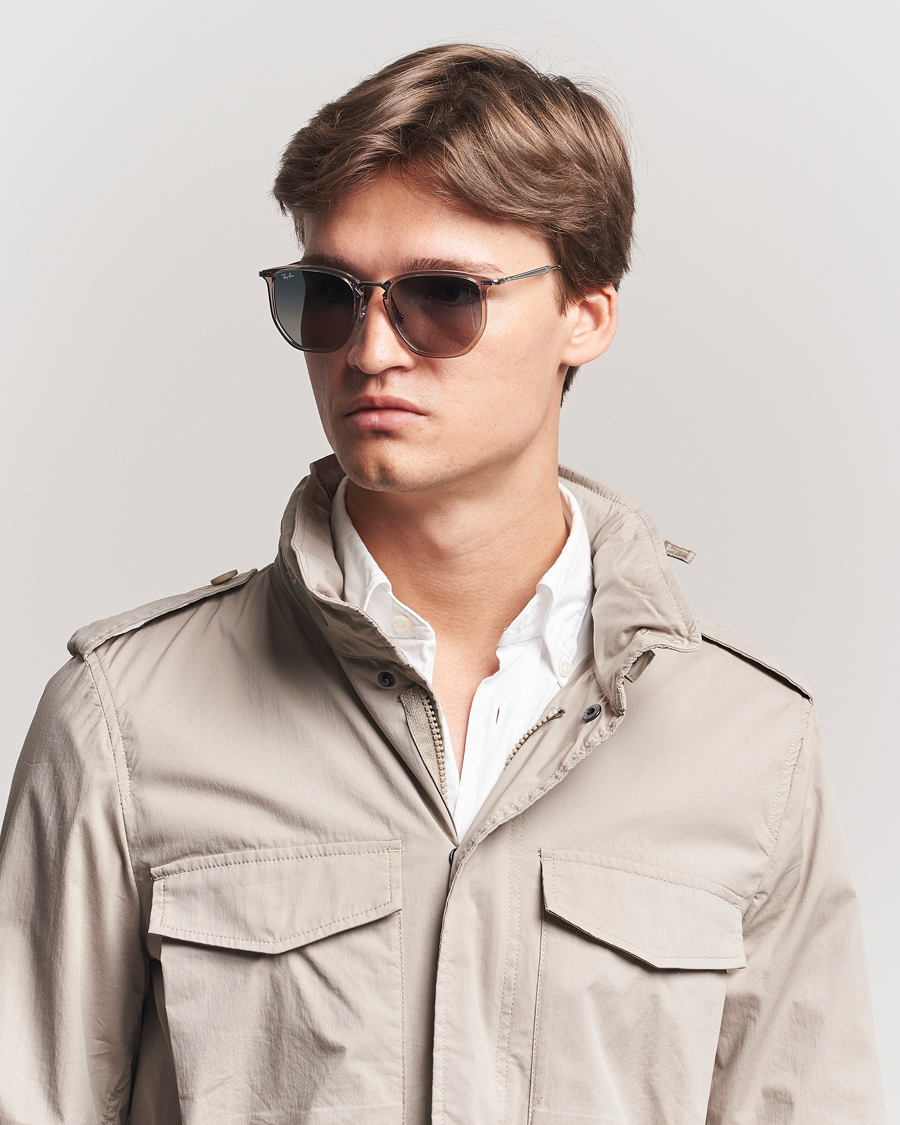 Herre | Solbriller | Ray-Ban | 0RB4451 Sunglasses Transparent Grey