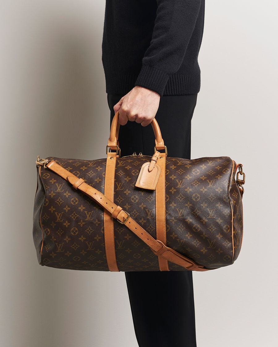 Herre | Louis Vuitton Pre-Owned Keepall Bandoulière 50 Monogram | Louis Vuitton Pre-Owned | Keepall Bandoulière 50 Monogram