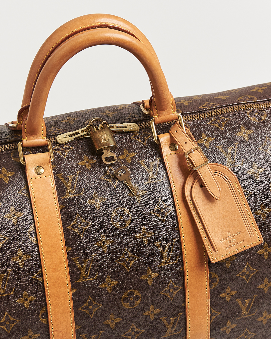 Herre | Louis Vuitton Pre-Owned Keepall Bandoulière 50 Monogram | Louis Vuitton Pre-Owned | Keepall Bandoulière 50 Monogram