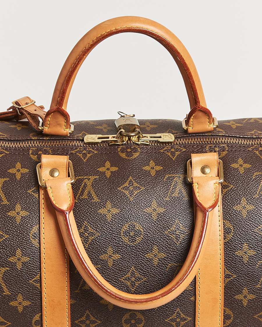 Herre | Louis Vuitton Pre-Owned Keepall Bandoulière 50 Monogram | Louis Vuitton Pre-Owned | Keepall Bandoulière 50 Monogram