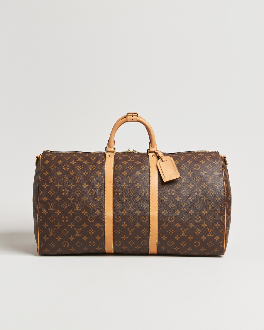 Herre | Louis Vuitton Pre-Owned Keepall Bandoulière 55 Monogram | Louis Vuitton Pre-Owned | Keepall Bandoulière 55 Monogram