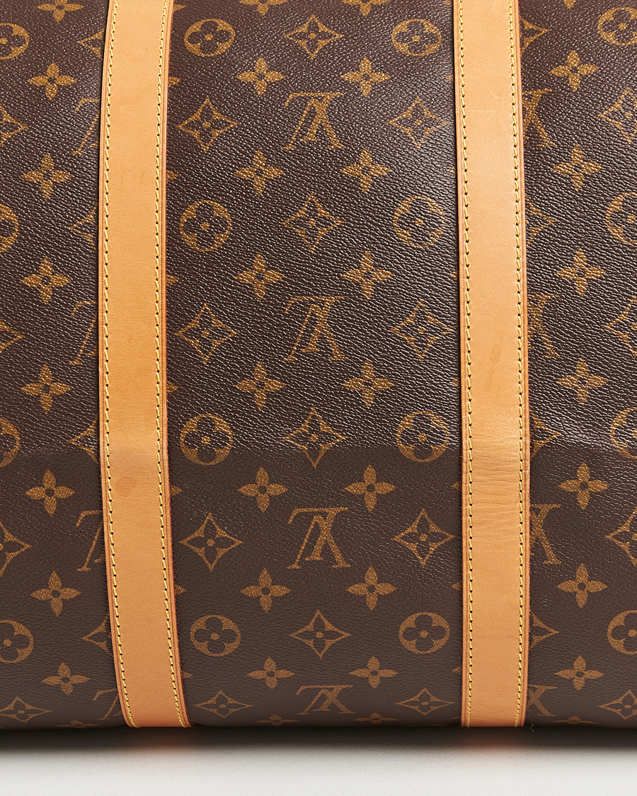 Herre | Louis Vuitton Pre-Owned Keepall Bandoulière 55 Monogram | Louis Vuitton Pre-Owned | Keepall Bandoulière 55 Monogram