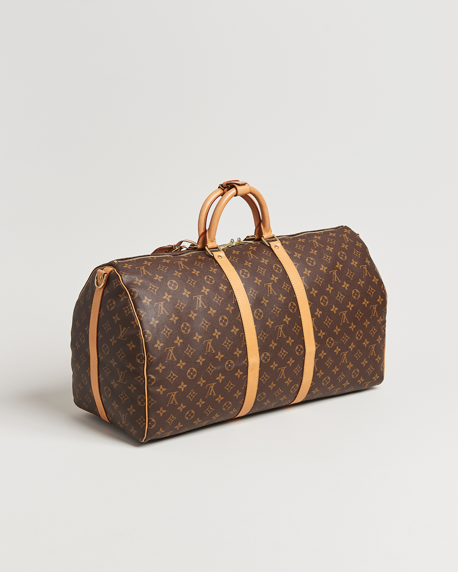 Herre | Louis Vuitton Pre-Owned Keepall Bandoulière 55 Monogram | Louis Vuitton Pre-Owned | Keepall Bandoulière 55 Monogram